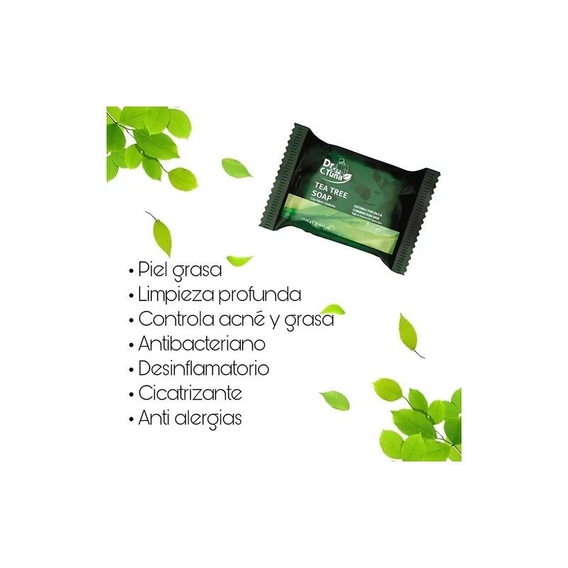 Jabón Tea Tree Farmasi / Piel Mixta A Grasa