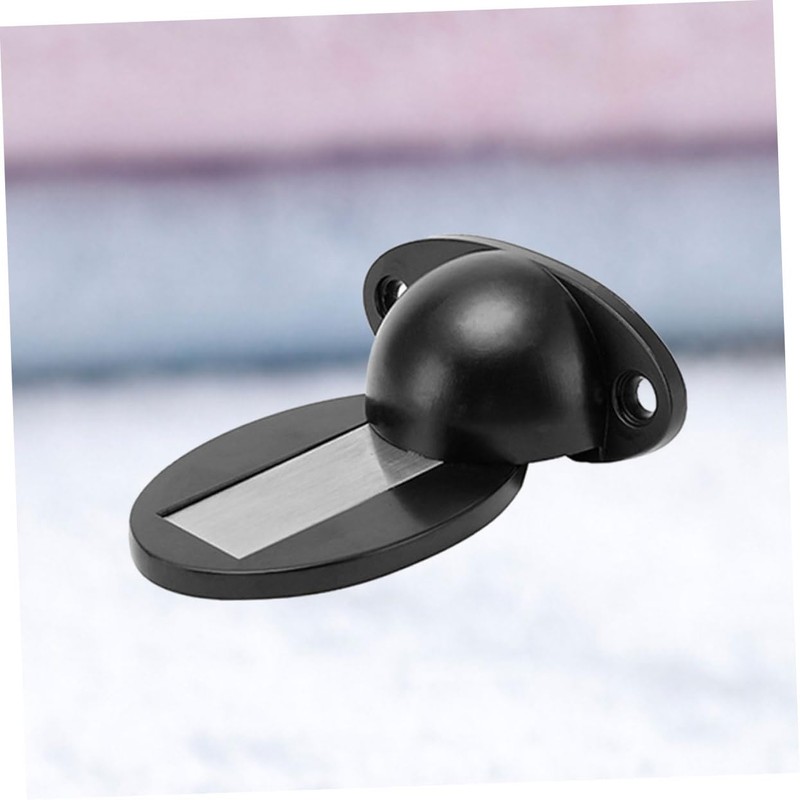 STOBOK 2pcs No Drilling Magnetic Door Stopper Heavy Duty Floor