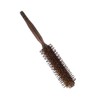 Beavorty 2pcs Boar Bristle Hair Brush Styling Comb Wooden Roller