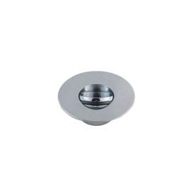 BlueVue Flip Top Drain with Snap-In Flange, Chrome