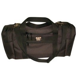 Travel Bags with U Opening, Two Side Compartment Perfect Cabin Bag Made in USA. (Black)