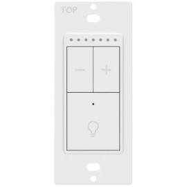 Lutron Enerlites LVD-101-W   24VDC Low Voltage Dimmer Switch 20mA Current Cons. White