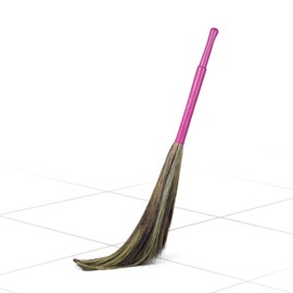 Gala King Kong Grass Floor Broom - Pack of 1, Red