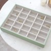 Stackers Sage Green Classic Medium Jewellery Box Trinkets Layer