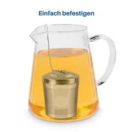 Buntfink Tea Infuser Made of Stainless Steel, Tea Strainer For Teapot, Tea Strainer For Cup, Very Fine Tea Filter For Loose Tea