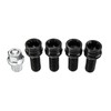 4 Pcs Steel Anti-Theft Wheel Bolts M14 x 1.5mm