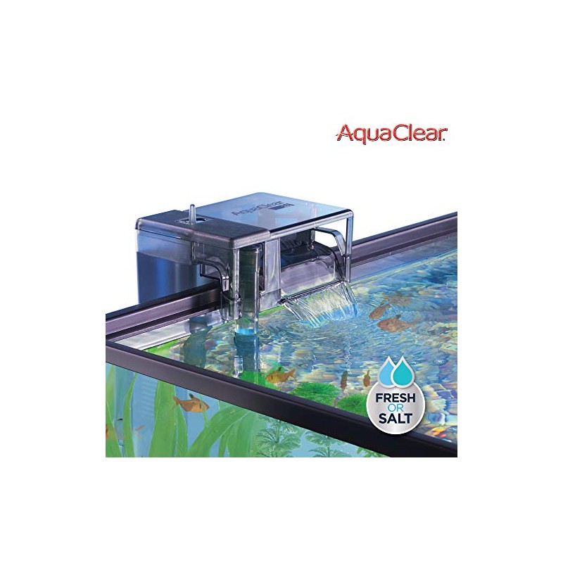 AquaClear A1382 Activated Carbon Insert, 30-Gallon Aquariums, White, 3-Pack
