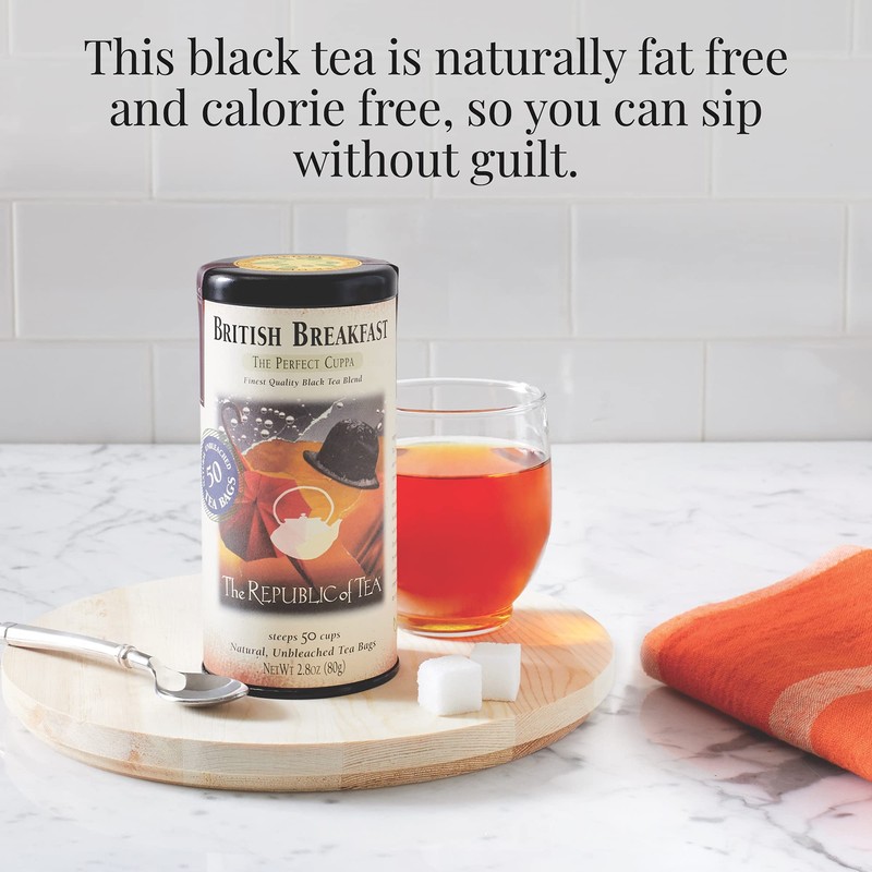 The Republic of Tea - British Breakfast Tea 2.8 oz