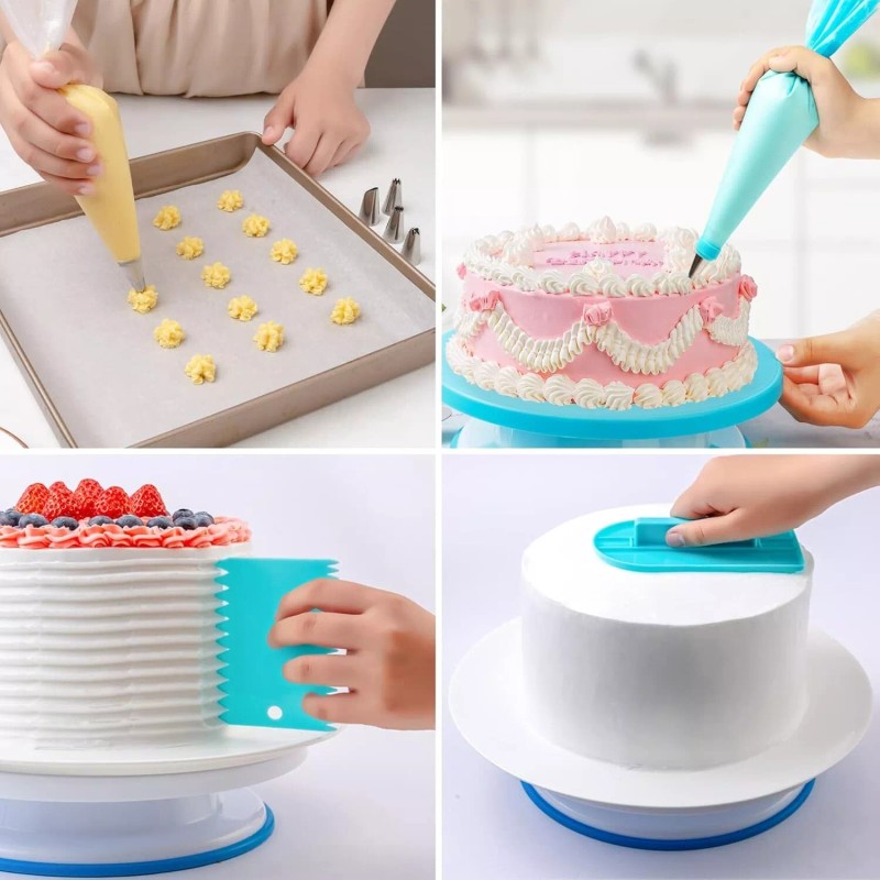Piping Bags and Tips Sets Set De 20 Bolsas Y