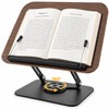Adjustable Book Stand for Reading – 360° Rotating Foldable Desktop