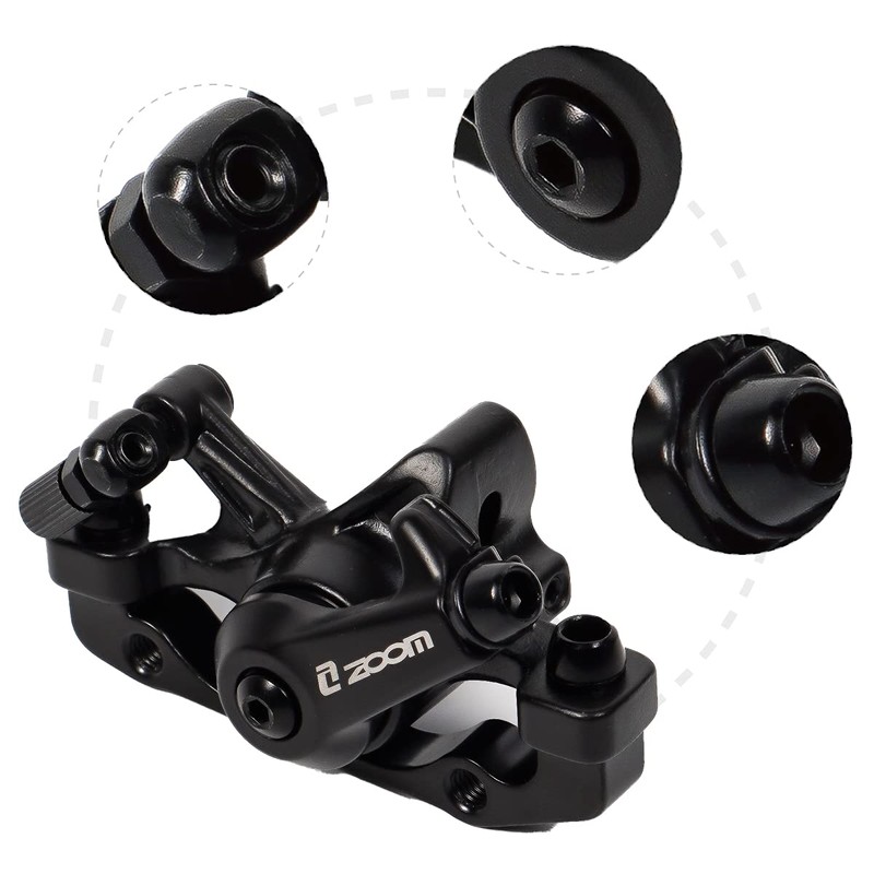 Chooee Bicycle Mechanical Disc Brake Set,Mountain Bike Front Line Pulling