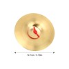 Joyzan Finger Cymbals, Drum Cymbals Crash Brass Hand Cymbal Percussion