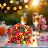 SweetGourmet Jumbo-Sized Assorted Jelly Beans, 6 Fruit Flavors Bulk Candy,