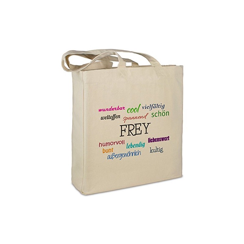 Fabric Bag with City / Place Frey - Positive Features