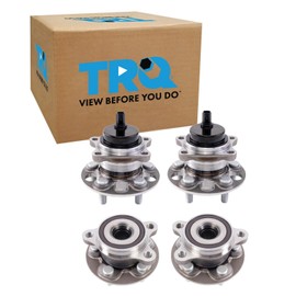 TRQ Wheel Hub Bearings Assembly Set Front & Rear Driver & Passenger Side Compatible with 2020-2022 Toyota Corolla 2016-2022 Prius 2017-2022 Prius Prime