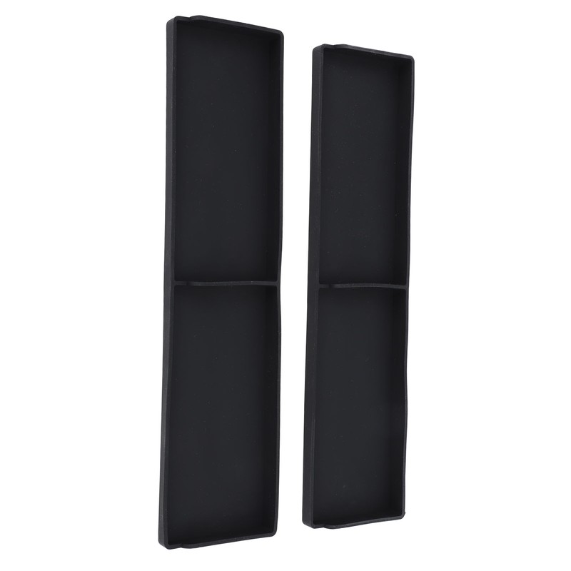 2PCS Stove Top Shelf Silicone Spice Rack Magnetic Back 2