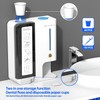 3-in-1 Wall Mounted Mouthwash Dispenser, Touchless Auto Mouthwash Dispenser 1000mL