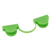 100PCS Greenhouse Arch Frame Double Head Plastic Clip Heating Press