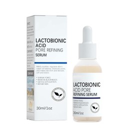 Lactobionic Acid Pore Refining Serum Minimize Pores Serum Gentle Clean Pore Shrink Pores Firming Skin Reduce Fine Lines Remove Blackheads Repair Skin for All Skin