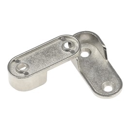 12 PCS Cupboard Hanging Brackets End Supports,Wardrobe Hanging Rail Support