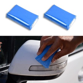 HEVLE 2PCS Car Clay Bar, Auto Detailing Magic Clay Bar Cleaner, Premium Grade Clay Bars, Auto Clean Wash Bars with Washing and Adsorption Capacity, Car Accessories Clay Bar for Cleaning Car (2PCS)