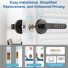 Gavdhe Fingerprint Door Lock Smart Fingerprint Door Knob with Keyless