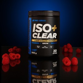 ALLNUTRITION Pro Series Iso Clear Whey Protein Powder, Raspberry, 500 g