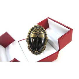 thecostumebase Scarab Ring Beetle Boris Karloff Imhotep the Mummy Egyptian Props (US 10)