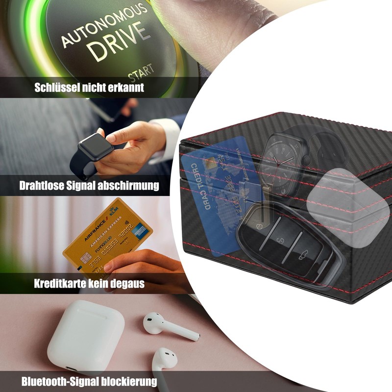 Diyife Car Key Faraday Box, Keyless Go Protection Car Key