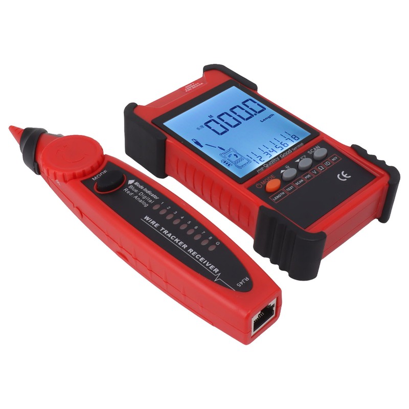 ET616 Network Cable Tester Multimeter Multifunctional Line Finder with LCD