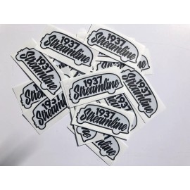 Streamline 1937 Streamline Black Sticker Made In America