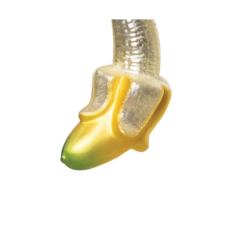 Gallerie II Banana Glass Ornament Yellow