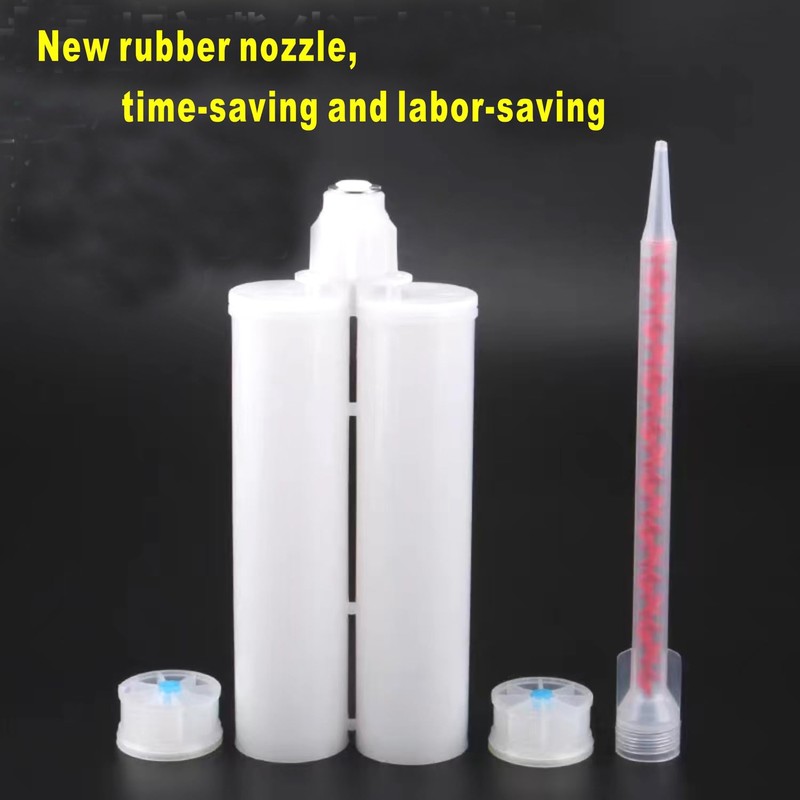 Dual barrel mixing nozzle, 20 double epoxy spray gun nozzles,