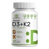 Vitamina D3 5000 IU + K2 100 mcg 250 Cápsulas