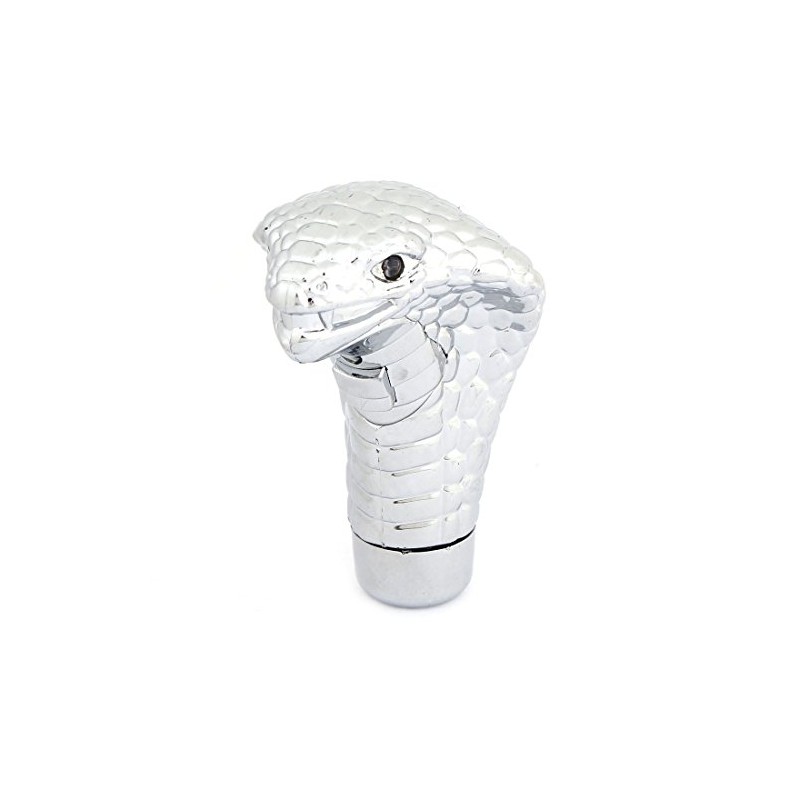 sourcing map Cobra Snake Shape Red LED Gear Shift Lever