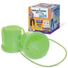 Geospace Walkaroo I-Can! Balance Walking Bucket Stilts with Adjustable Nylon