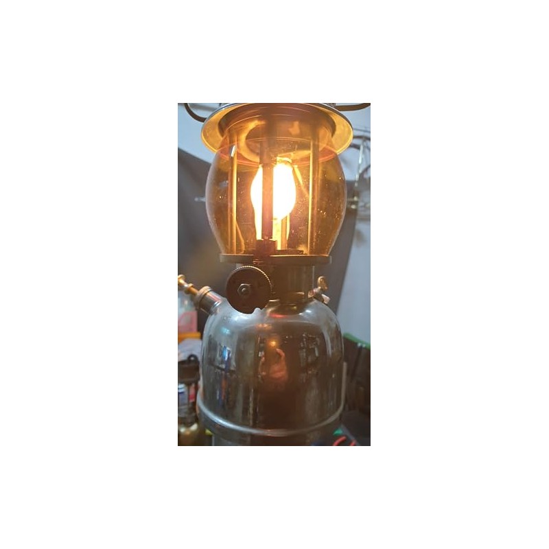 Amber Glass Globe for Coleman 200a, 242 Lantern