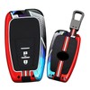 HIBEYO 2 Button Key Fob Cover Compatible with Toyota RAV4