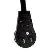 ACCL 10 Foot Surge Protector, Flat Rotating Plug, 6 Outlet,