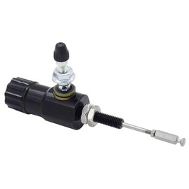 RCRBT Universal M10x1.25mm Hydraulic Clutch Master Cylinder Brake Pump with ∅14mm Piston Compatible with Motorcycles ATV Dirt Bike(Color:Black)