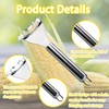 Bntyok 2PCS Corn Planer Cutter Thresher Peeler Corn Thresher Cob