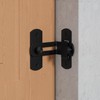 WINSOON Sliding Barn Door Lock 90 Degree Flip, Barn Door