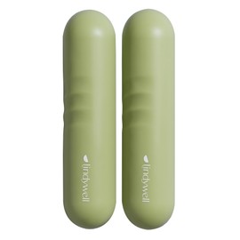 Lindywell 2 lb hand weights for women set of 2 - soft grip walking hand weights sets for women or men 2.2lbs each for fine-toning, Pilates, physical therapy, travel