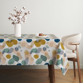 Martina Home Tormes Green Oilcloth Tablecloth 220 x 140 cm