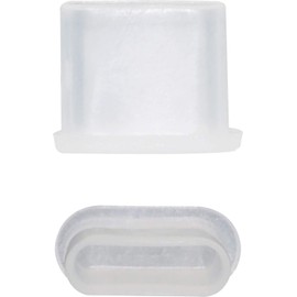 Audio Fan USB Protection Cover, 10 Pack USB-C Male Protective Cover USB C Protective Cap, Clear