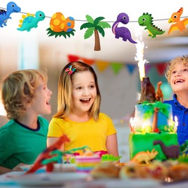 EQLEF Felt Sewing Craft Kits for Children, Dinosaur Felt Animals to Sew Kit First Sewing Kits for Children Educational Sewing DIY Felt Craft Kit for Beginner Boy Girls(14 Pack)