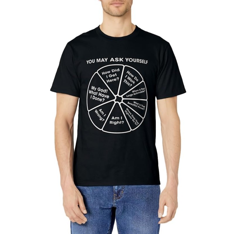 You May Ask Yourself Classic 80's Pop Music Retro Pie