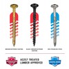 GRK Fasteners RSS 5/16 x 4 Inch, Structural Screws, 100