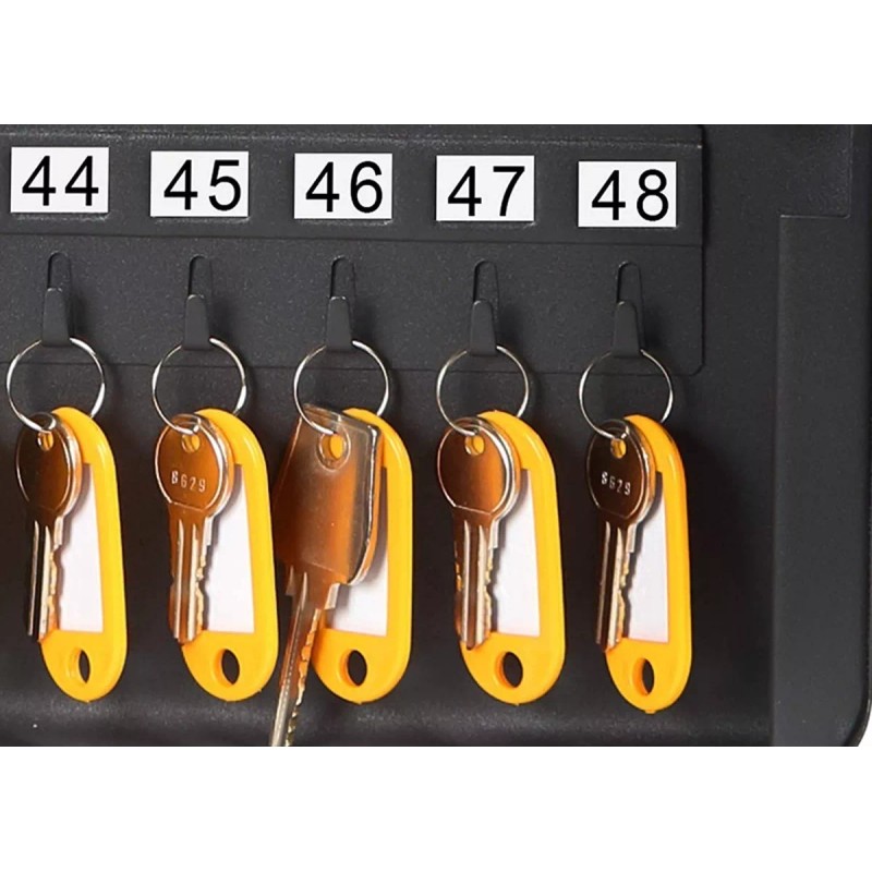 Honeywell Caja Almacena 48 Llaves Seguro Con Llave Organizador Acero