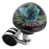 Auto Land Underwater Flower Handle Spinner Blue Steering Spinner Knob